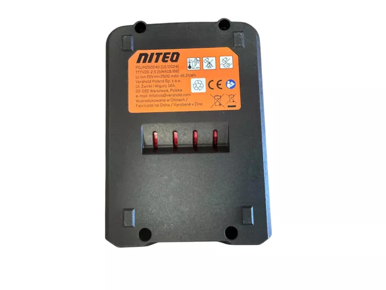 AKUMULATOR LI-ION NITEO TOOLS 20 V 2,5 AH