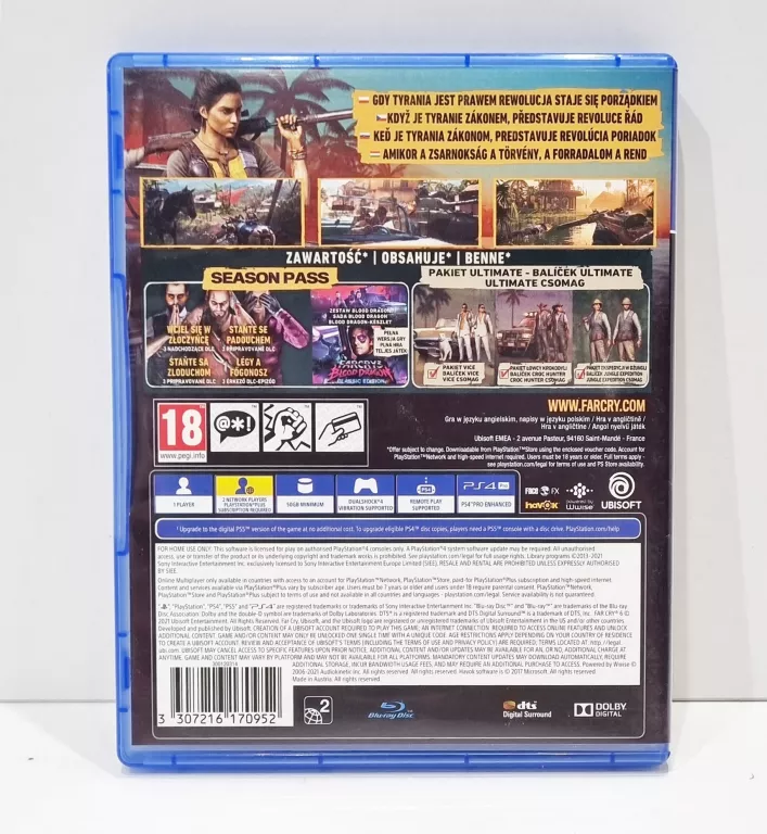 GRA FAR CRY 6 ULTIMATE EDITION PS4