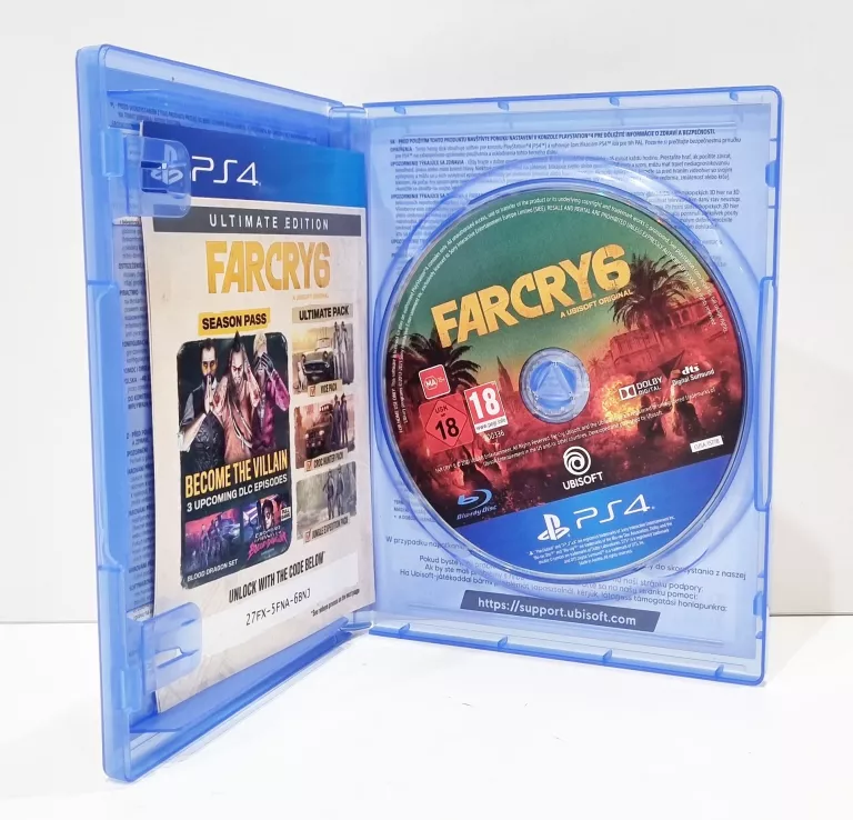 GRA FAR CRY 6 ULTIMATE EDITION PS4