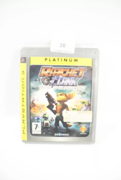 RATCHET & CLANK: TOOLS OF DESTRUCTION SONY PLAYSTATION 3