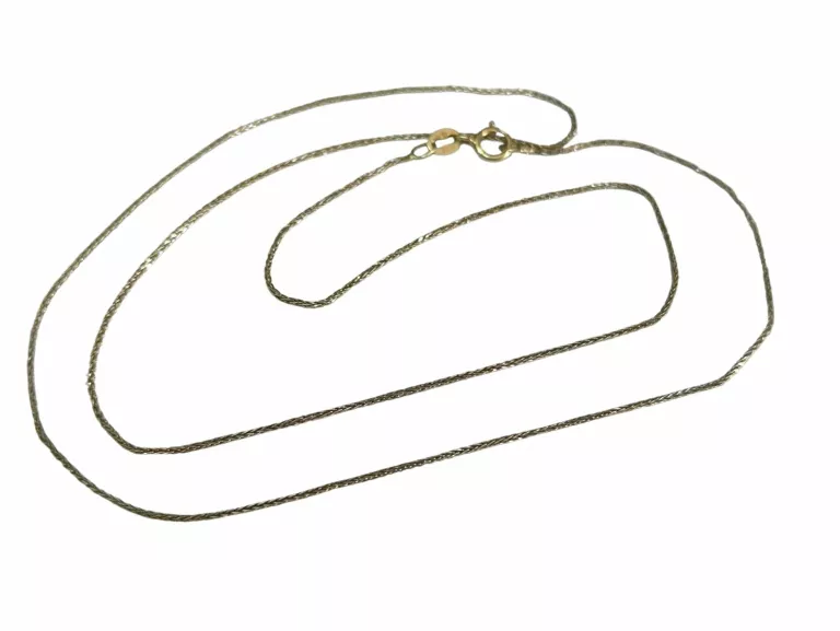 ZŁOTY ŁAŃCUSZEK 585 1,39G DŁ. 51 CM