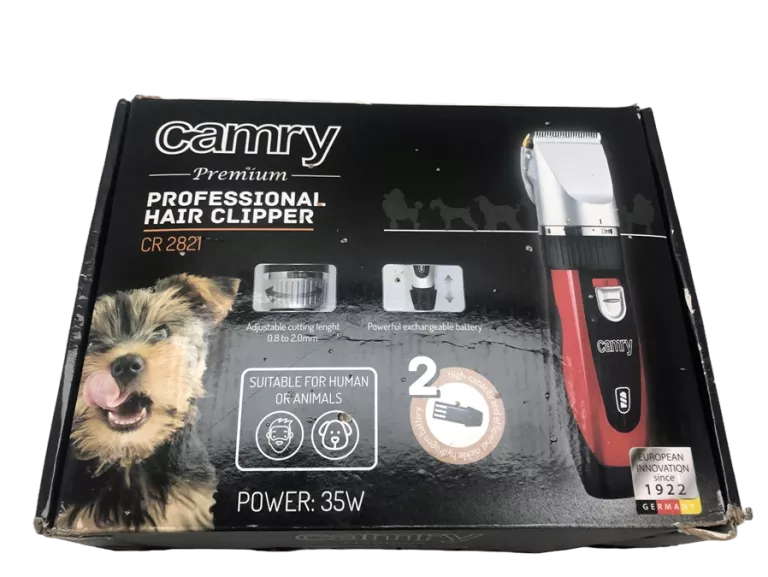 MASZYNKA DO STRZYŻENIA ZWIERZĄT CAMRY CR 2821