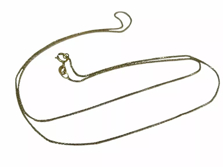 ZŁOTY ŁAŃCUSZEK 585 1,39G DŁ. 51 CM