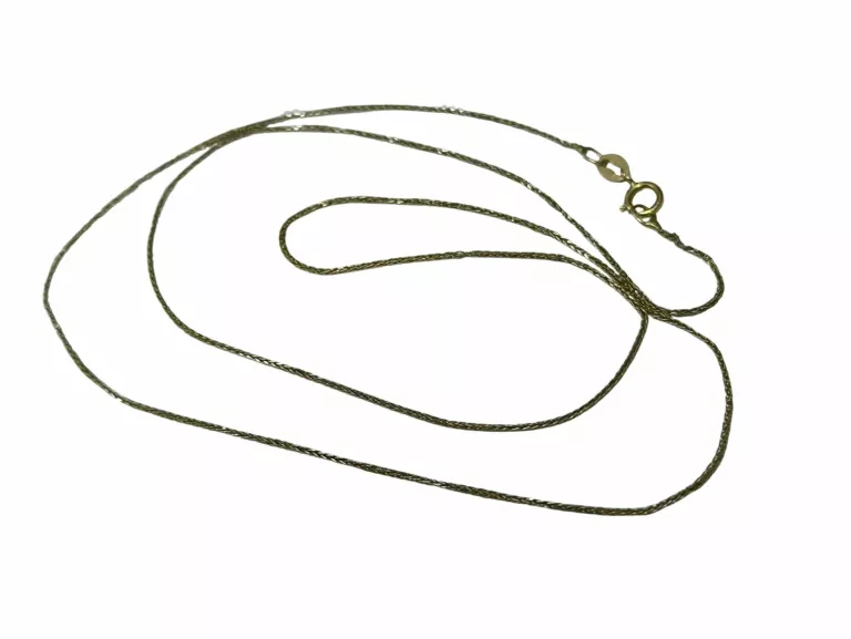 ZŁOTY ŁAŃCUSZEK 585 1,39G DŁ. 51 CM