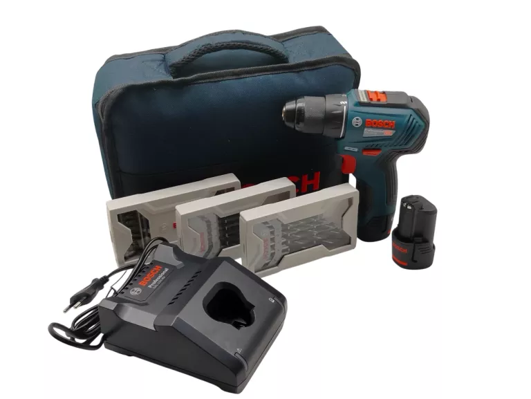 WIERTARKO-WKRĘTARKA AKU BOSCH GSR 12V-30 ŚWIETNY ZESTAW!