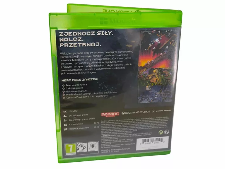 GRA NA XBOX ONE "MINECRAFT DUNGEONS-HERO EDITION"