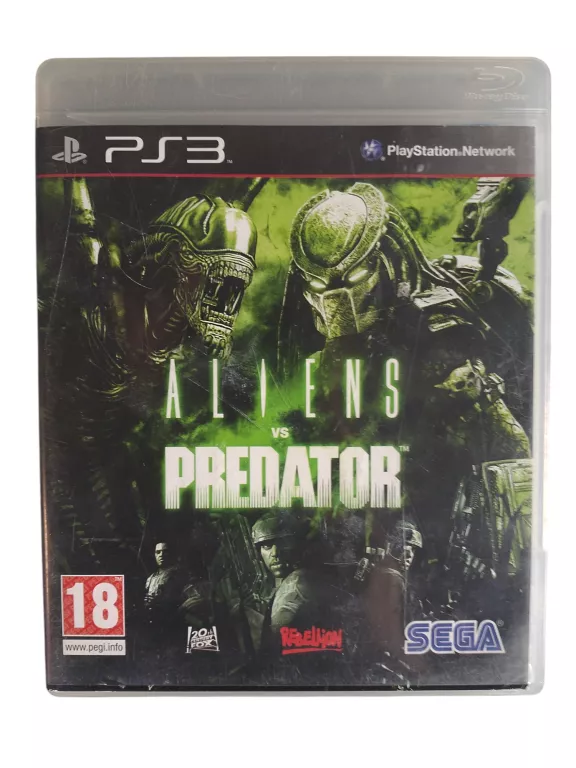 GRA PS3 ALIEN VS PREDATOR