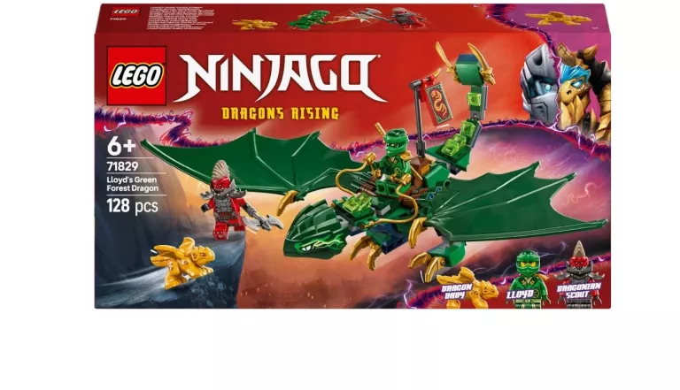 LEGO NINJAGO 71829 ZIELONY LEŚNY SMOK LLOYDA