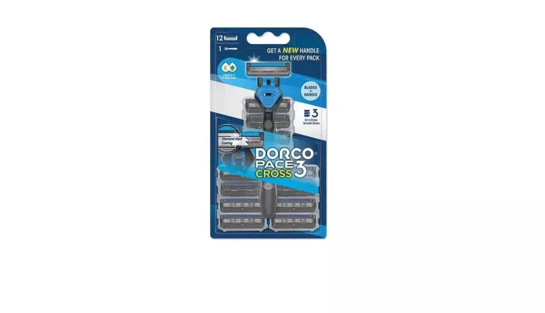 MASZYNKA JEDNORAZOWA DO GOLENIA DORCO MEN PACE 3 12 SZT.