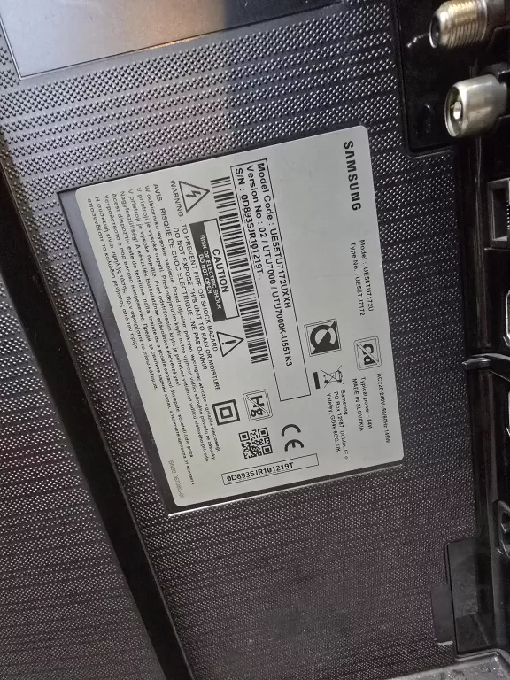 TELEWIZOR SAMSUNG UE55TU7172U PILOT KABEL