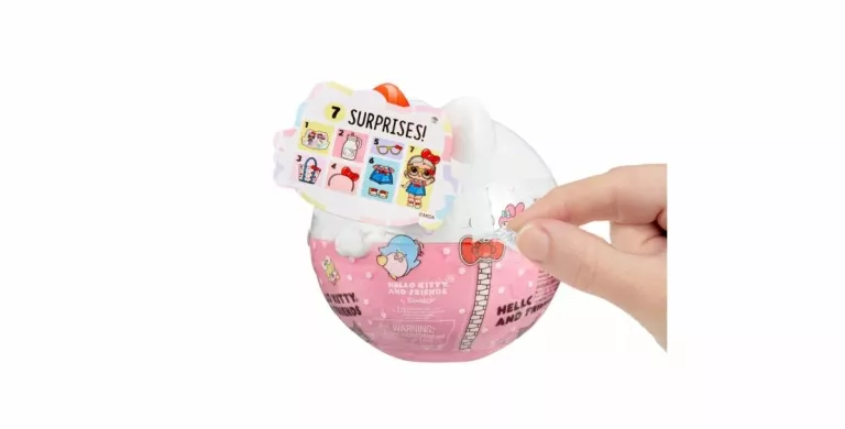 KULA NIESPODZIANKA Z LALECZKĄ L.O.L. SURPRISE HELLO KITTY AND FRIENDS