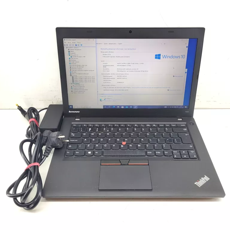 LAPTOP LENOVO THINKPAD T540 INTEL I5-522U CPU 2,2GHZ 500/8GB + ZASILACZ