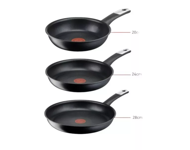 ZESTAW PATELNI TEFAL UNLIMITED G3029053 (3 ELEMENTY)