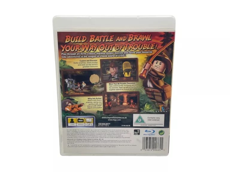 GRA LEGO INDIANA JONES: THE ORIGINAL ADVENTURES SONY PLAYSTATION 3