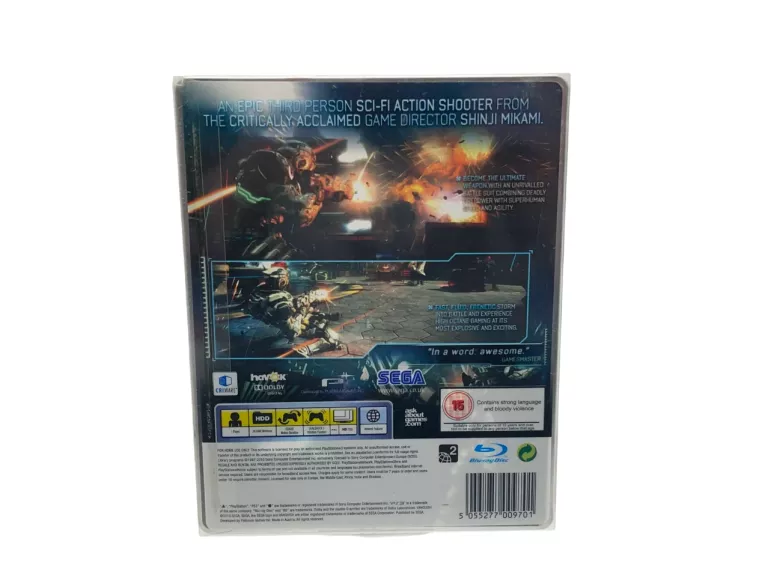 GRA VANQUISH STEELBOOK EDITION SONY PLAYSTATION 3