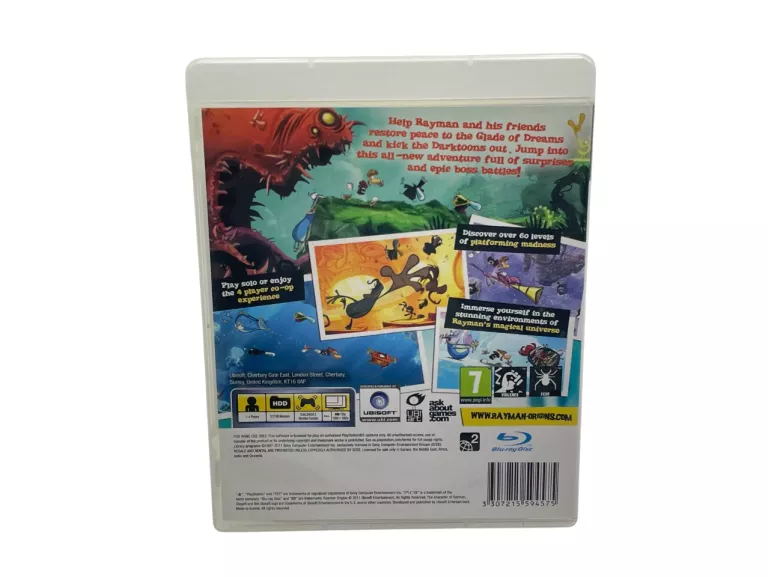 GRA RAYMAN ORIGINS SONY PLAYSTATION 3
