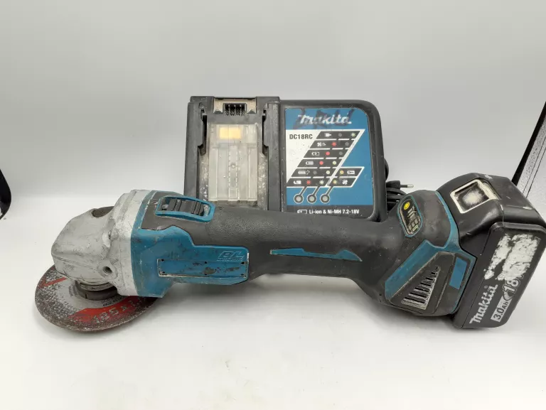 SZLIFIERKA KĄTOWA MAKITA DGA504 18V + BATERIA 3,,0AH