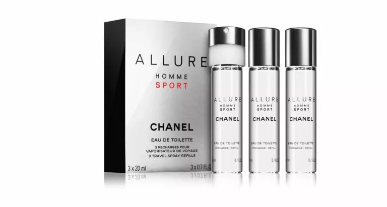 CHANEL ALLURE HOMME SPORT 3 X 20ML WODA TOALETOWA
