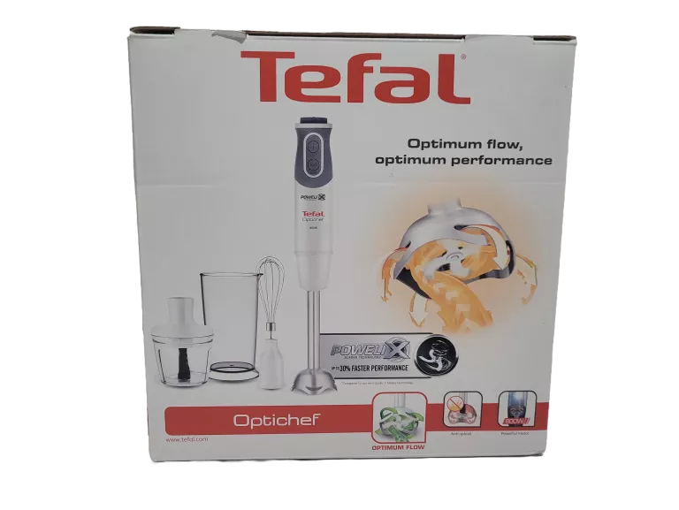 BLENDER TEFAL MODEL OPTICHEF 800W (HB643138) ZESTAW JAK NOWY