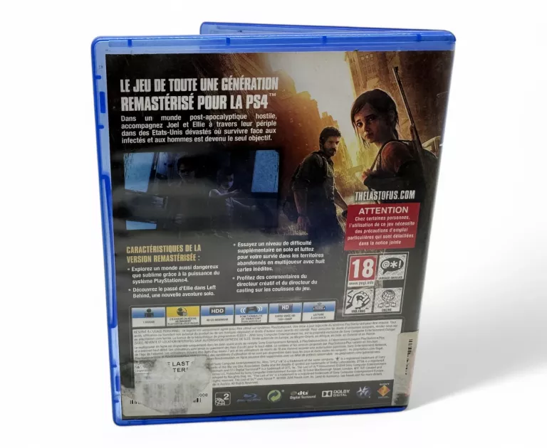 GRA PS4 THE LAST OF US REMASTERED