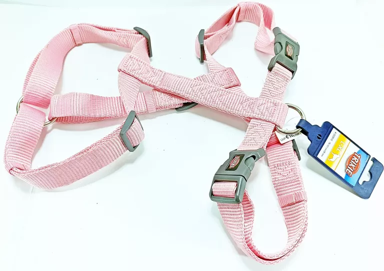 SZELKI DLA PSA TRIXIE PREMIUM RÓŻOWE L/XL 75-121CM/25MM