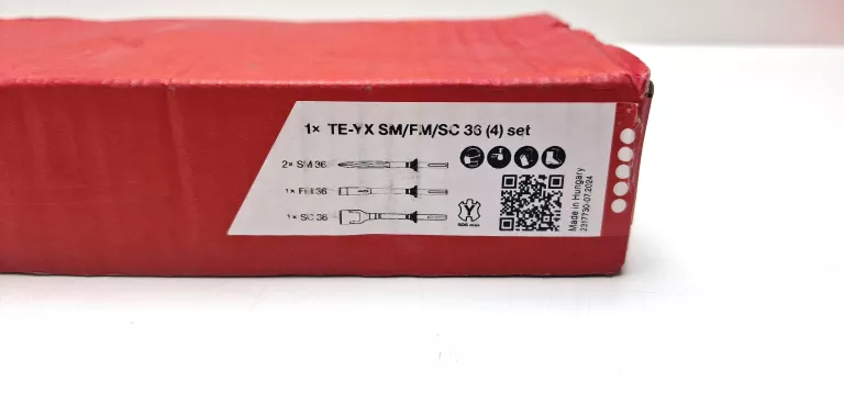 ZESTAW DŁUT HILTI TE-YP SM FM 36 SDS MAX