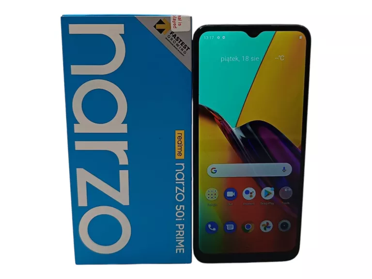 TELEFON REALME NARZO 50I PRIME 4/64GB 6.5" BEZ BLOKADY