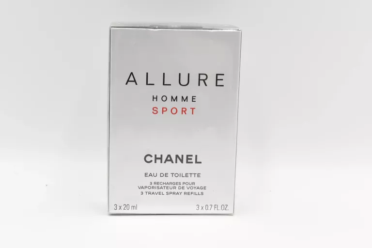 CHANEL ALLURE HOMME SPORT 3 X 20ML WODA TOALETOWA