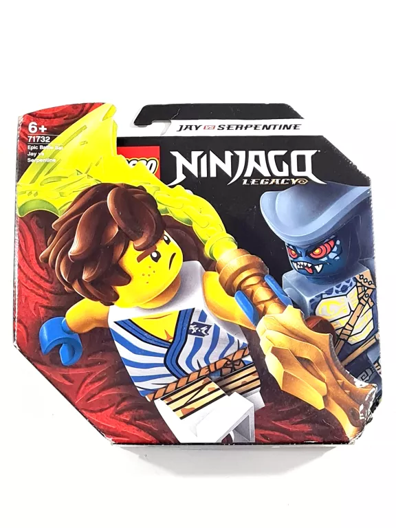 LEGO 71732 NINJAGO - EPICKI ZESTAW BOJOWY - JAY KONTRA WĘŻON