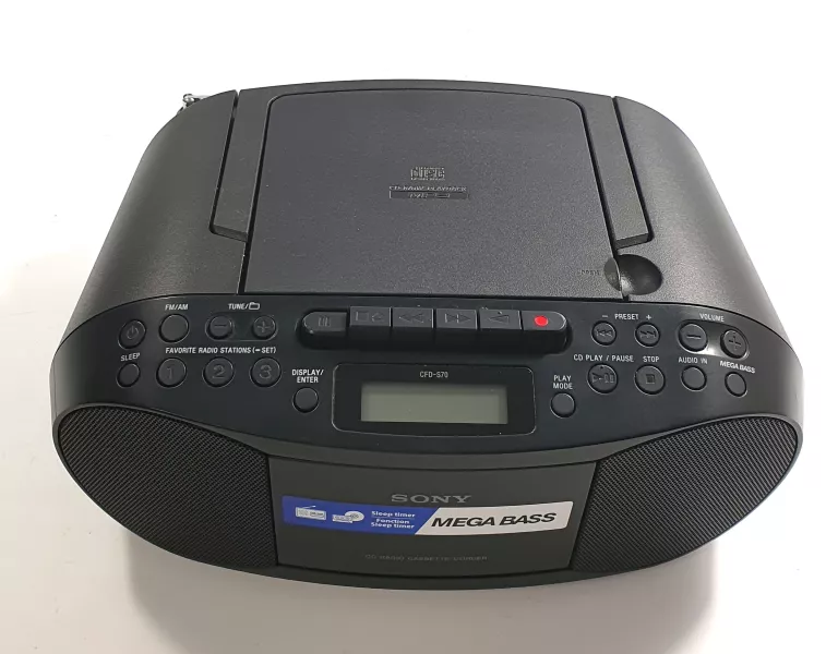 RADIOODTWARZACZ BOOMBOX SONY CFD-S70B