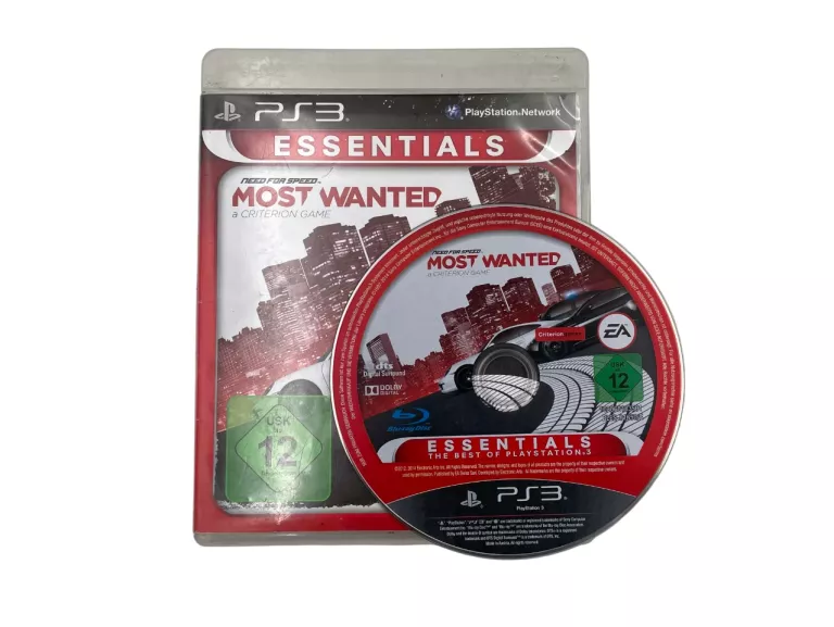 GRA NA PS3 NEED FOR SPEED MOST WANTED