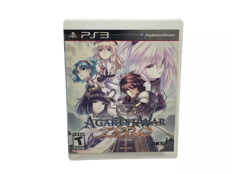 GRA RECORD OF AGAREST WAR ZERO PLAYSTATION 3