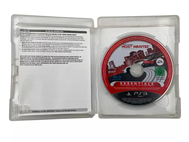 GRA NA PS3 NEED FOR SPEED MOST WANTED