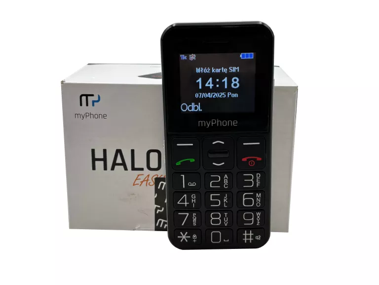 TELEFON KLASYCZNY MYPHONE HALO EASY - JAK NOWY!