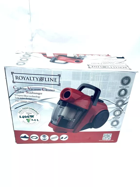 ODKURZACZ CYKLONOWY ROYALTY LINE 7000W