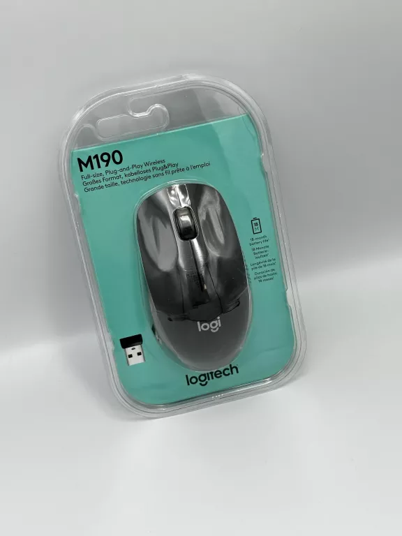 MYSZ LOGITECH M190 910-005905 5099206091825 [250303025]