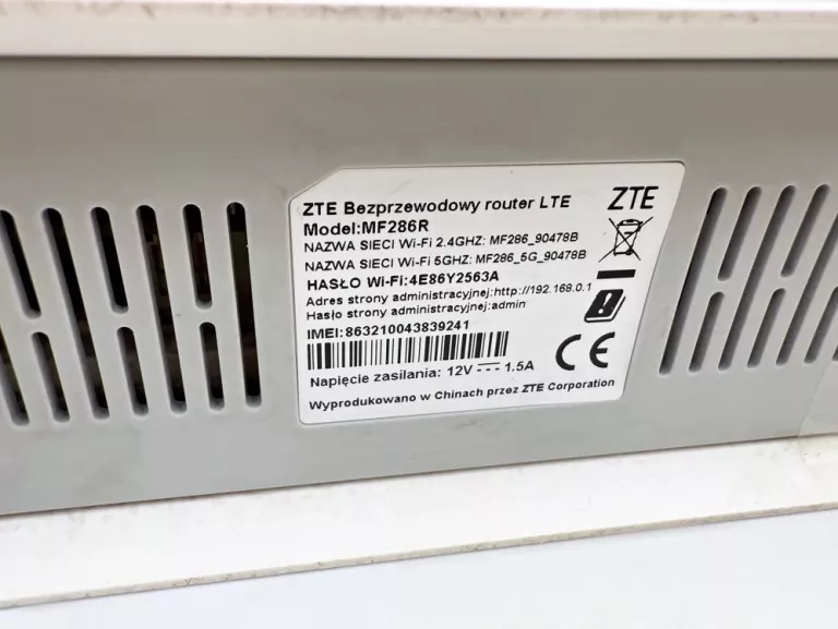ROUTER ZTE MF286R