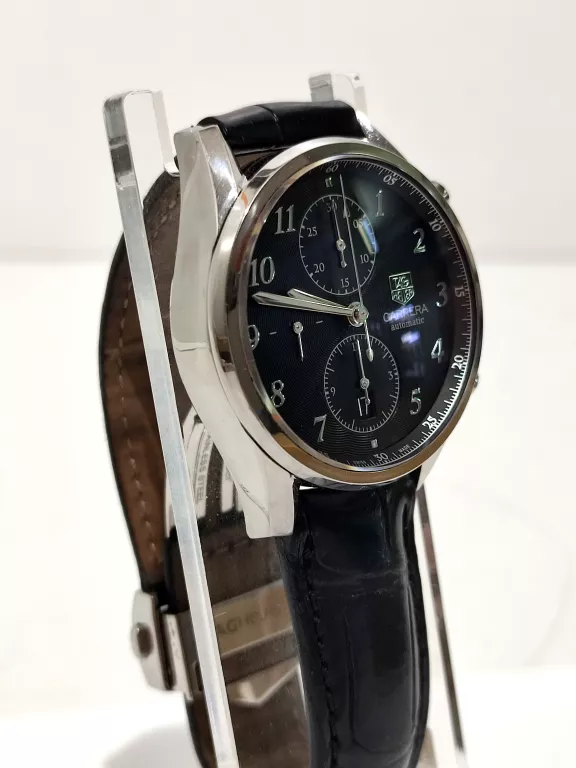 ZEGAREK AUTOMAT CARRERA BAT 2487 TAGHEUER CALIBRE 16 B/N