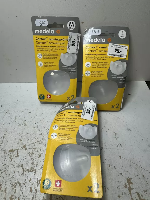 MEDELA NAKŁADKI OSŁONKI CONTACT NA SUTKI S 2SZT