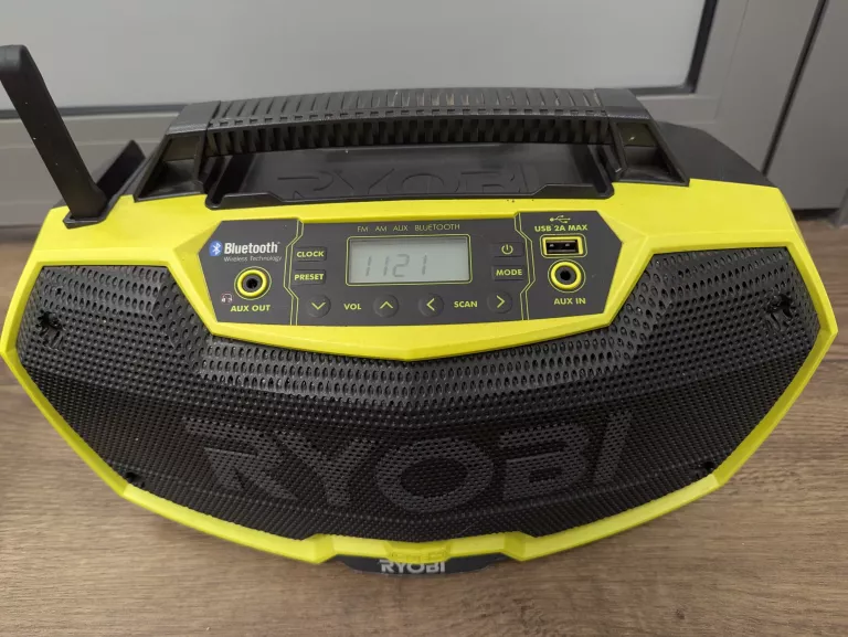 RADIO BUDOWLANE RYOBI R18RH AKU ŁADOWARKA