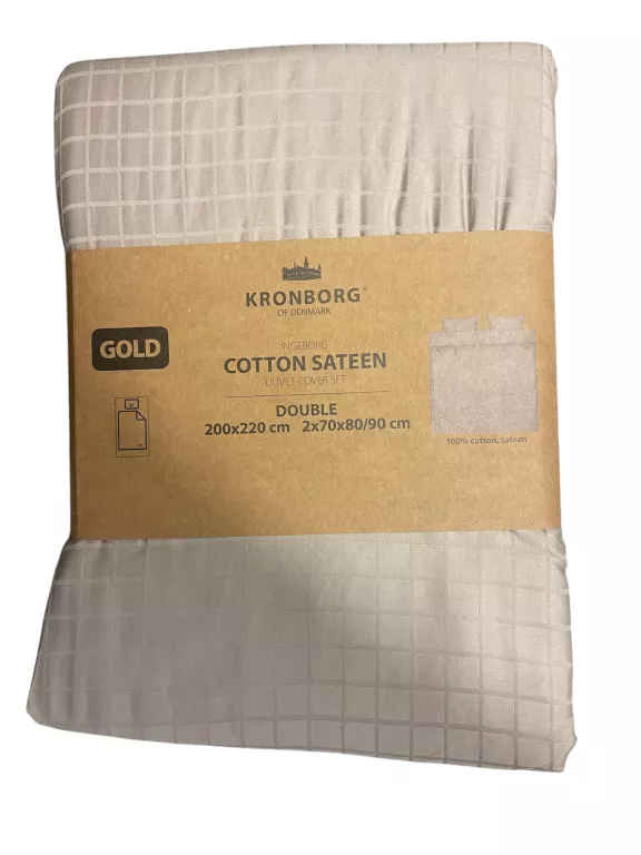 POŚCIEL KRONBORG COTTON DOUBLE 200X220 CM