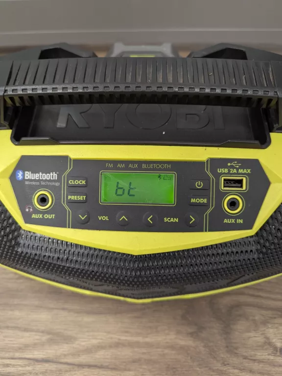 RADIO BUDOWLANE RYOBI R18RH AKU ŁADOWARKA