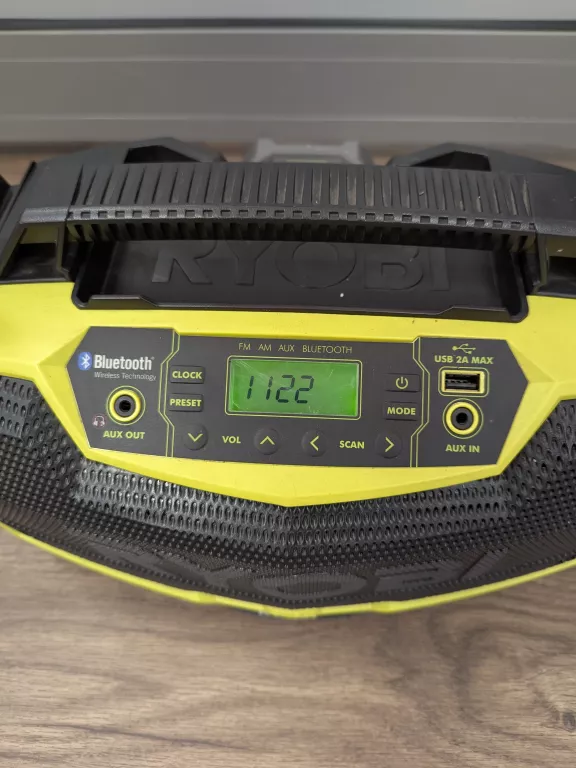 RADIO BUDOWLANE RYOBI R18RH AKU ŁADOWARKA