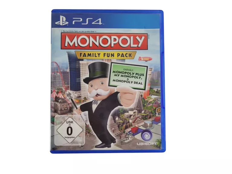 GRA MONOPOLY FAMILY FUN PACK PS4