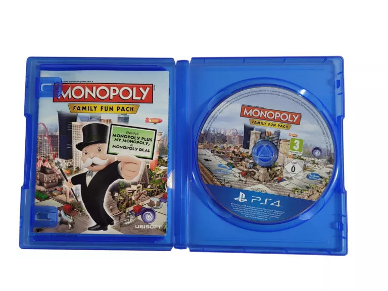 GRA MONOPOLY FAMILY FUN PACK PS4
