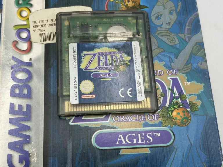 GRA ZELDA ORACLE OF AGES PAL GAMEBOY COLOR GBC KOMPLET!