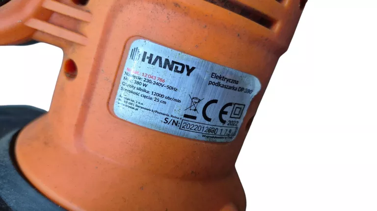 PODKASZARKA/PRZYCINARKA ŻYŁKOWA 380W HANDY DP380