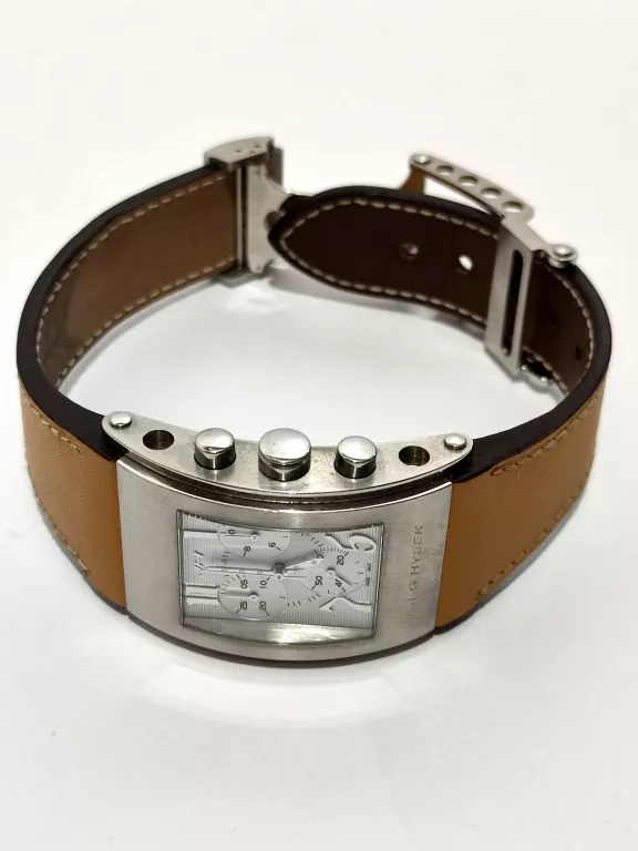 MĘSKI ZEGAREK JORG HYSEK K108-0154 BRĄZOWY PASEK