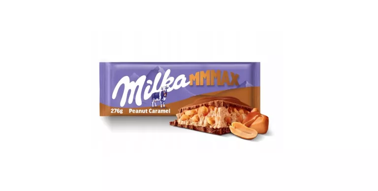 CZEKOLADA MLECZNA MILKA 276 G PEANUT CARAMEL