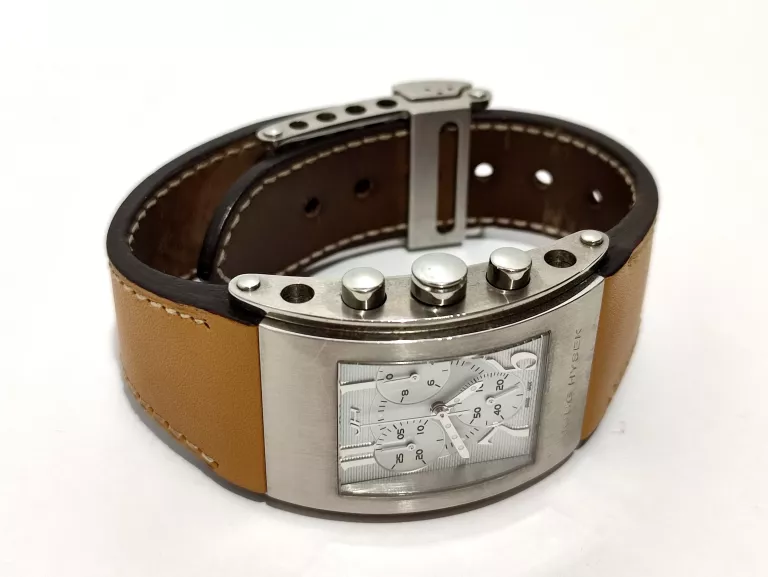 MĘSKI ZEGAREK JORG HYSEK K108-0154 BRĄZOWY PASEK
